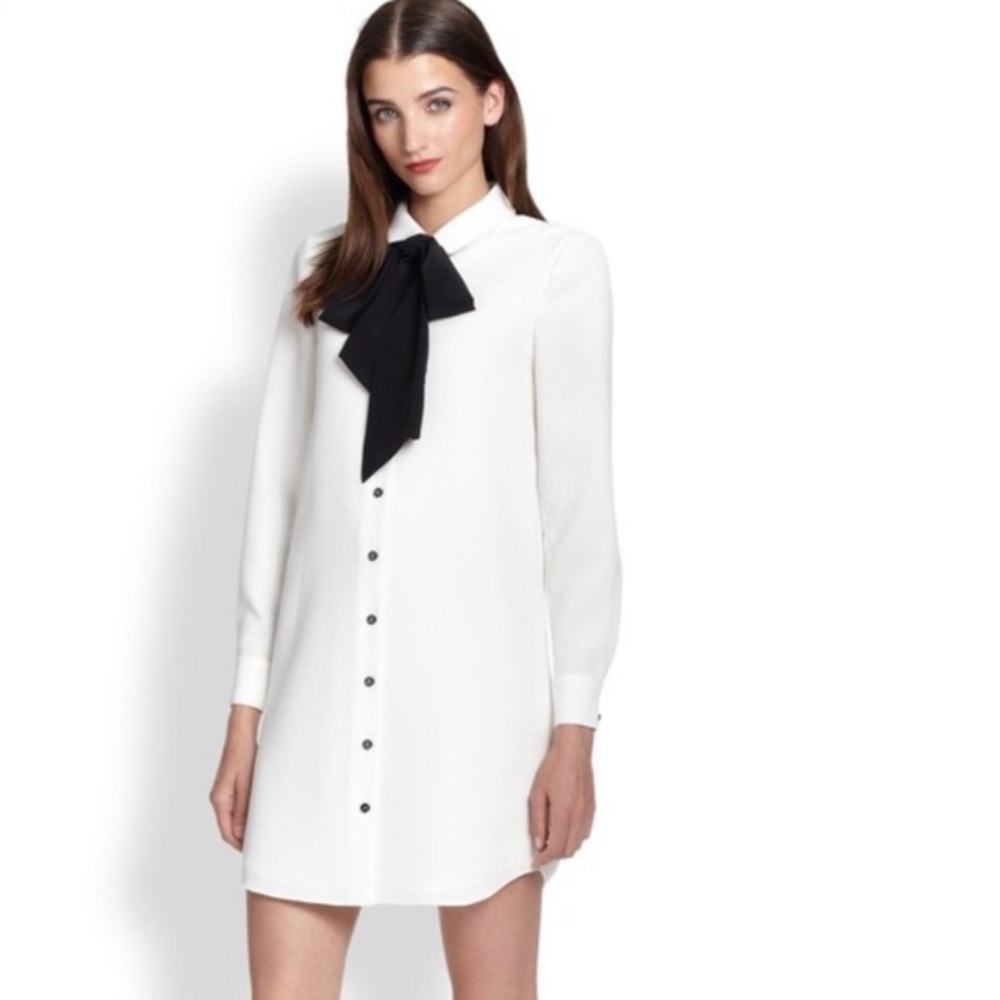 Kate spade velvet tie griffin dress button up